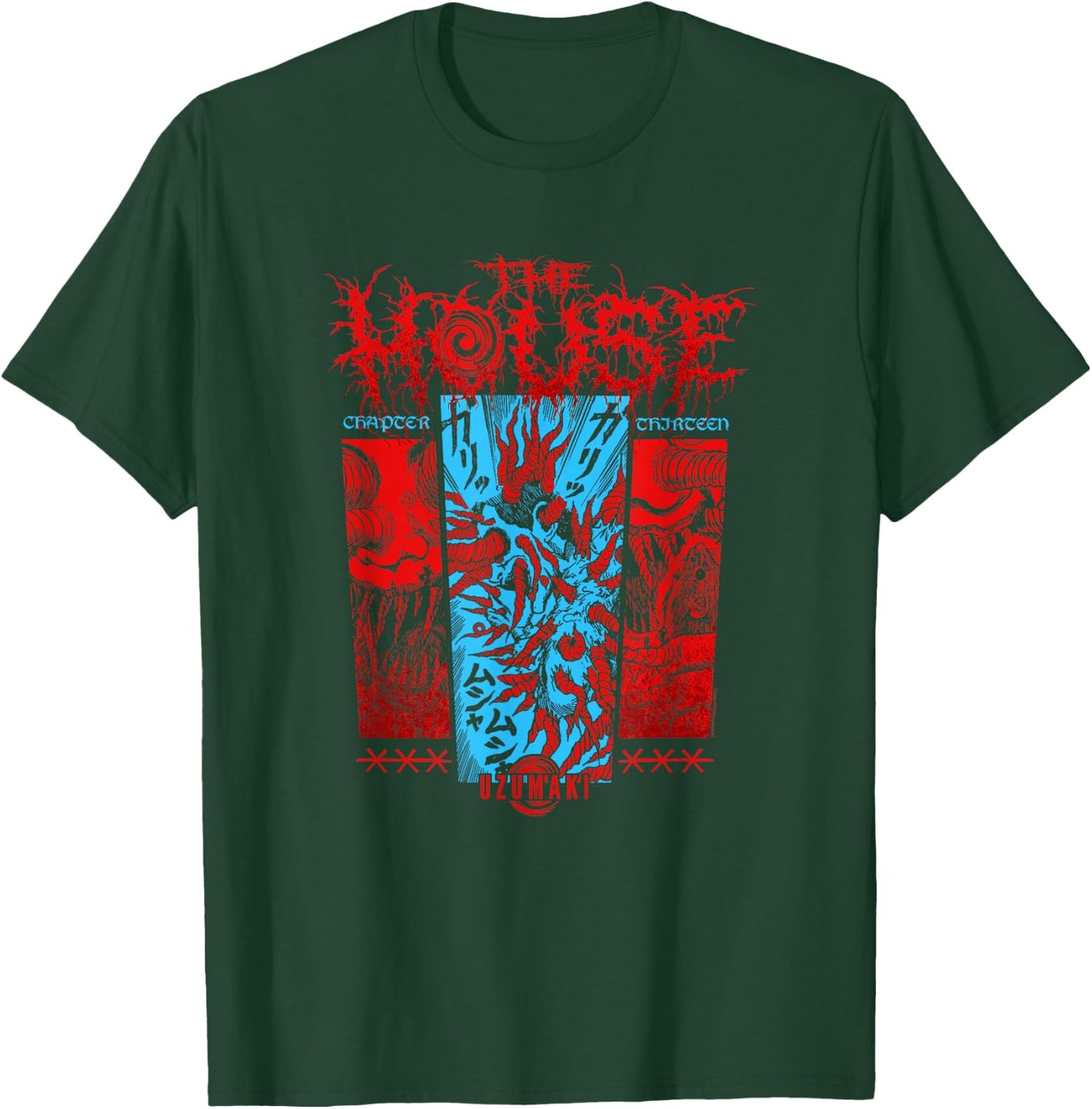 Uzumaki The House Extreme Metal T-Shirt - T-Shirt | Forest