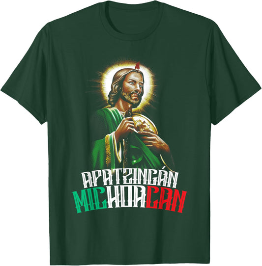 Saint Jude Thaddeus Apatzingán Michoacán San Judas Tadeo T-Shirt - T-Shirt | Forest