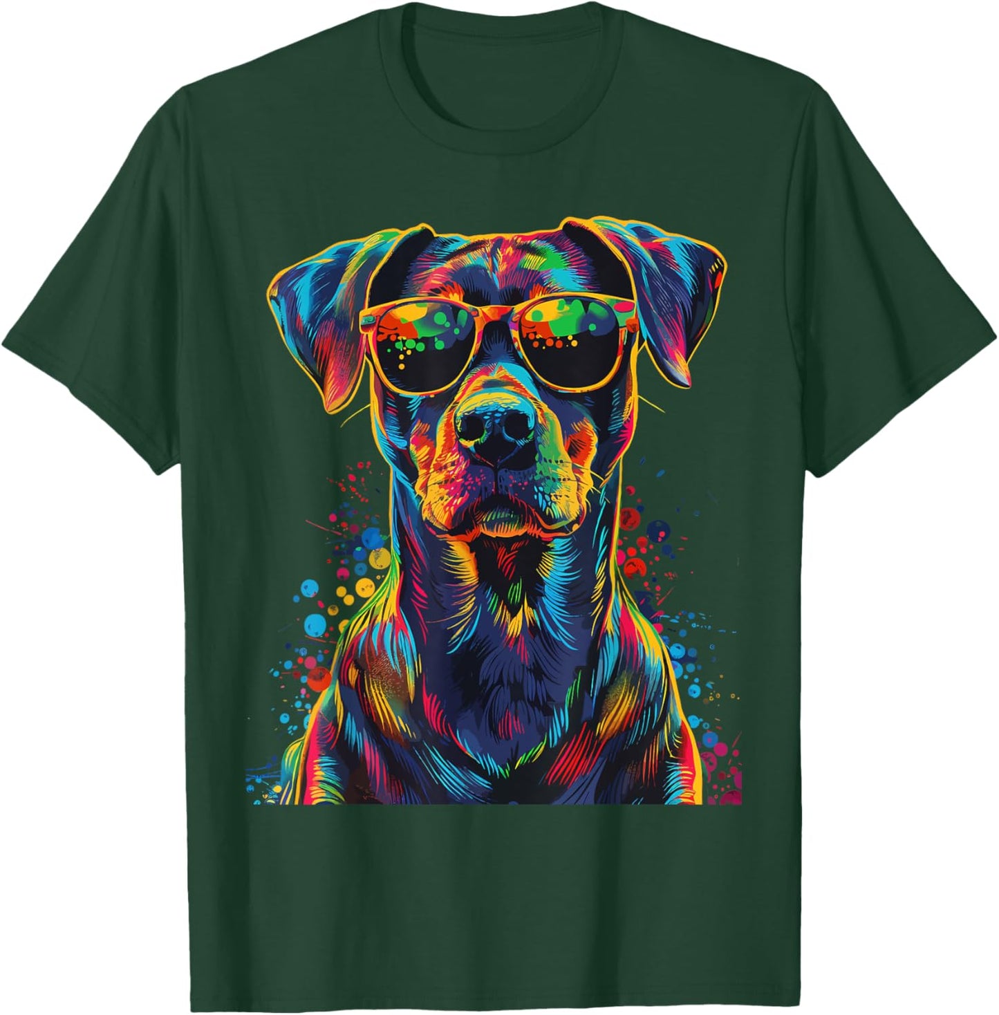 Catahoula Lovers Design Pop Art Funny Catahoula Leopard Dog T-Shirt - T-Shirt | Forest