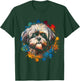Shih Tzu Graphic Pet Art Dog Shih Tzu T-Shirt - T-Shirt | Forest