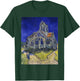 The Church at Auvers by Vincent van Gogh Art T-Shirt - T-Shirt | Forest