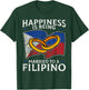 Philippine Marriage Filipino Heritage Culture Wedded Married T-Shirt - T-Shirt | Forest