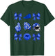 Cute Coquette Bow Game Day American Football Player Coaches T-Shirt - T-Shirt | Forest