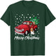 Red Truck Merry Christmas Tree Basset Hound Christmas T-Shirt - T-Shirt | Forest