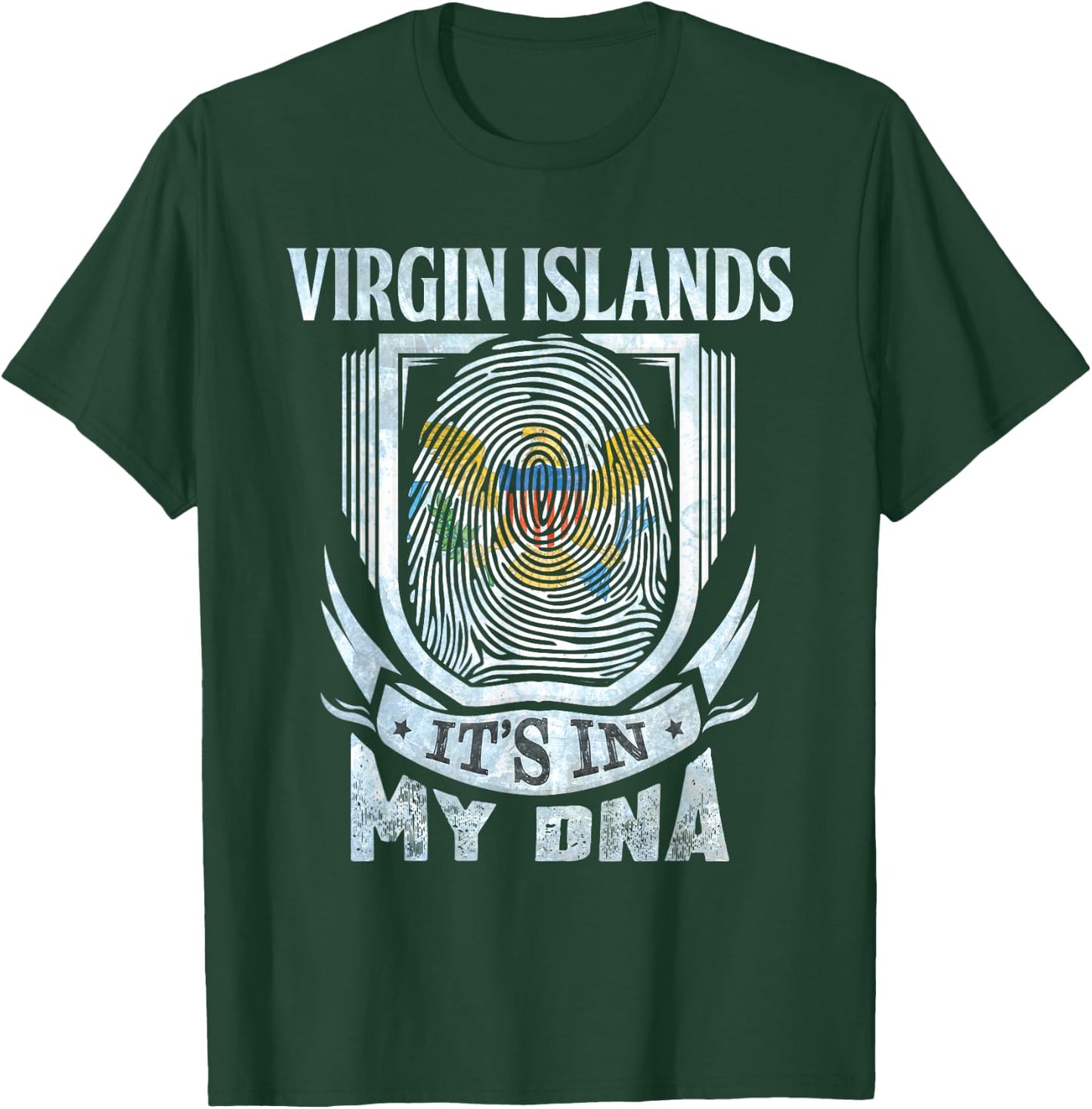 Virgin Islands It's in My DNA T-Shirt - T-Shirt | Forest