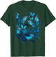 Beautiful Butterflies Summer Funny Graphic Butterfly Print T-Shirt - T-Shirt | Forest