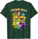 Meowdi Gras Mardi Gras Cat Lover New Orleans Louisiana USA T-Shirt - T-Shirt | Forest