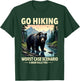 Funny Go Hiking Bear Wilderness Humor Nature Enthusiasts T-Shirt - T-Shirt | Forest