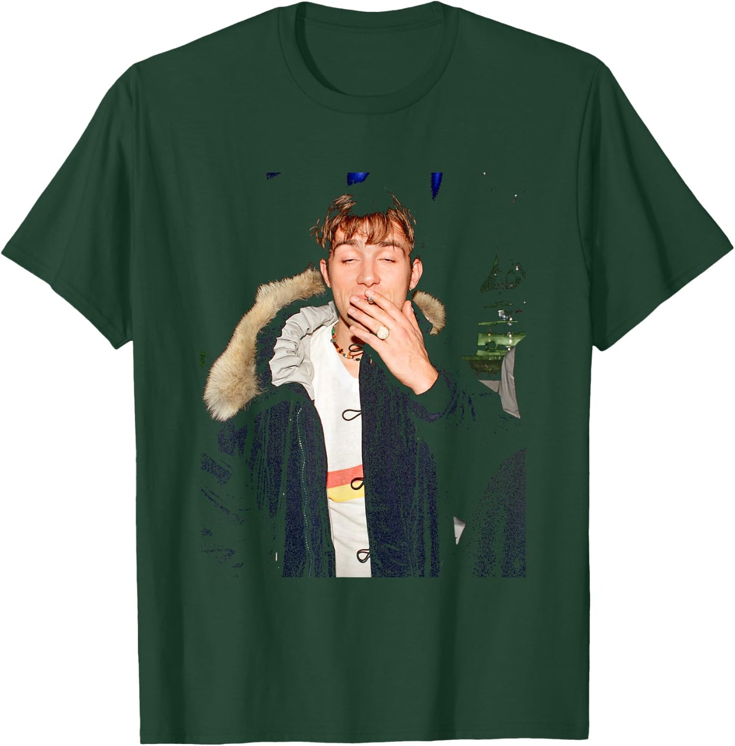 Damon Albarn Blur Singer at Brit Awards 1997 Song 2 Parklife T-Shirt - T-Shirt | Forest