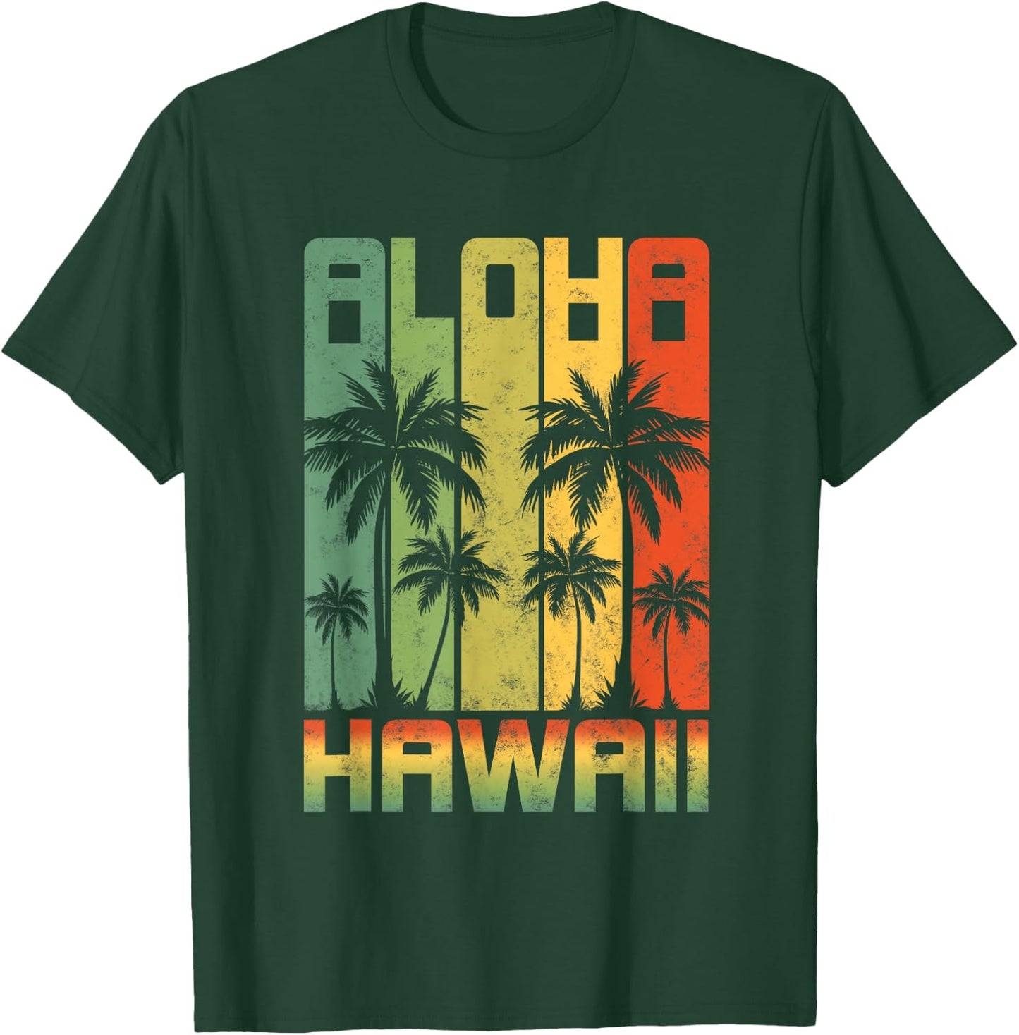 AlOHA Hawaii from the island! Feel the Aloha Spirit T-Shirt - T-Shirt | Forest