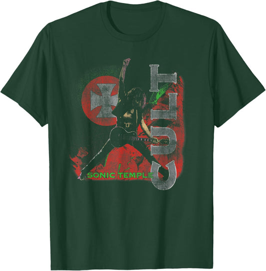 The Cult – Vintage Sonic Temple T-Shirt - T-Shirt | Forest