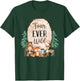 Four Ever Wild Zoo Theme 4th Birthday Woodland Safari Jungle T-Shirt - T-Shirt | Forest