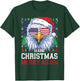 Funny Eagle Make Christmas Great Again Ugly T-Shirt - T-Shirt | Forest