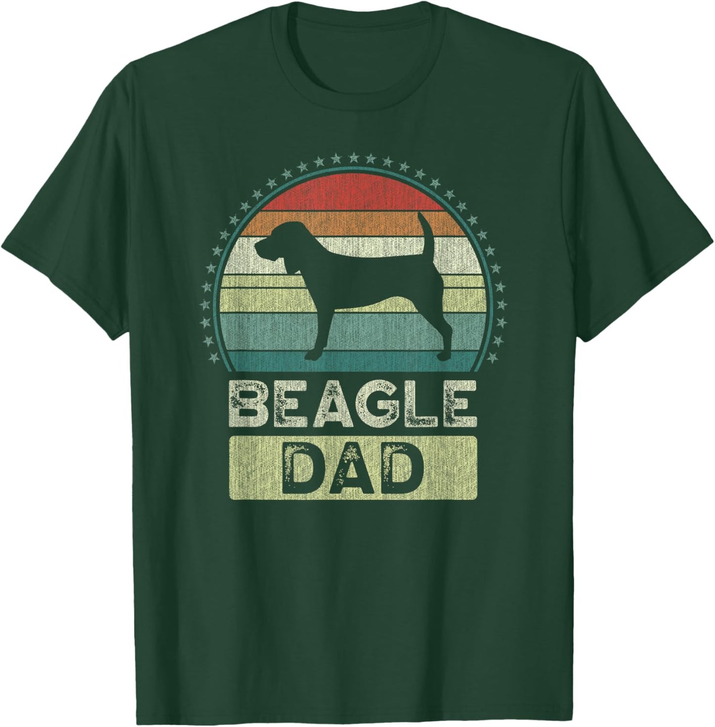 Beagle Dad, Father's Day, Daddy T-Shirt - T-Shirt | Forest