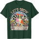 Let's Grow Together, Hippie Boho Floral, Mushroom, Botanical T-Shirt - T-Shirt | Forest