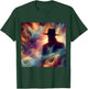 The Hat Man Shadow Person Nightmare Paranormal Horror Print T-Shirt - T-Shirt | Forest