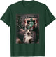 Funny Xmas Cat Selfie Alien Ugly Sweater Christmas Outfit T-Shirt - T-Shirt | Forest