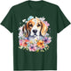 Watercolor Beagle T-Shirt - T-Shirt | Forest