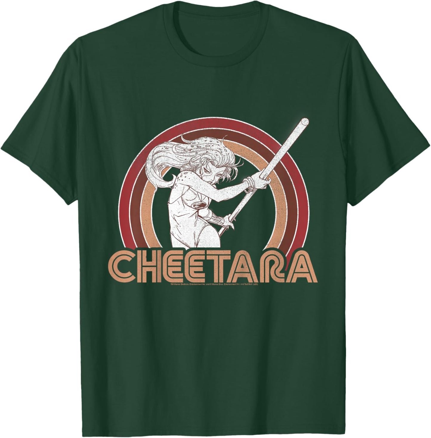 Kids ThunderCats Cheetara Retro Rainbow T-Shirt - T-Shirt | Forest