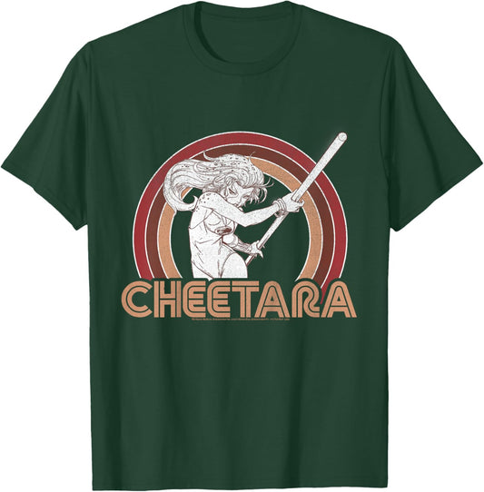 Kids ThunderCats Cheetara Retro Rainbow T-Shirt - T-Shirt | Forest