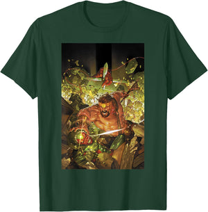 Marvel Comixology Hercules And Vision Comic Book Cover T-Shirt - T-Shirt | Forest