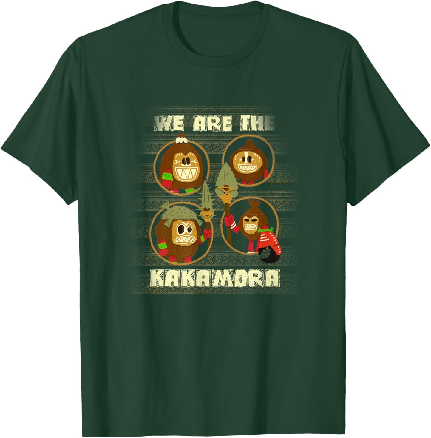 Disney Moana We Are The Kakamora Group Shot Big Chest Poster T-Shirt - T-Shirt | Forest