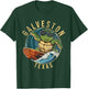 Galveston Texas TX | surfing turtle T-Shirt - T-Shirt | Forest