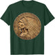 U.S. Coin Collecting Shirt - Indian Head Gold Coin T-Shirt - T-Shirt | Forest