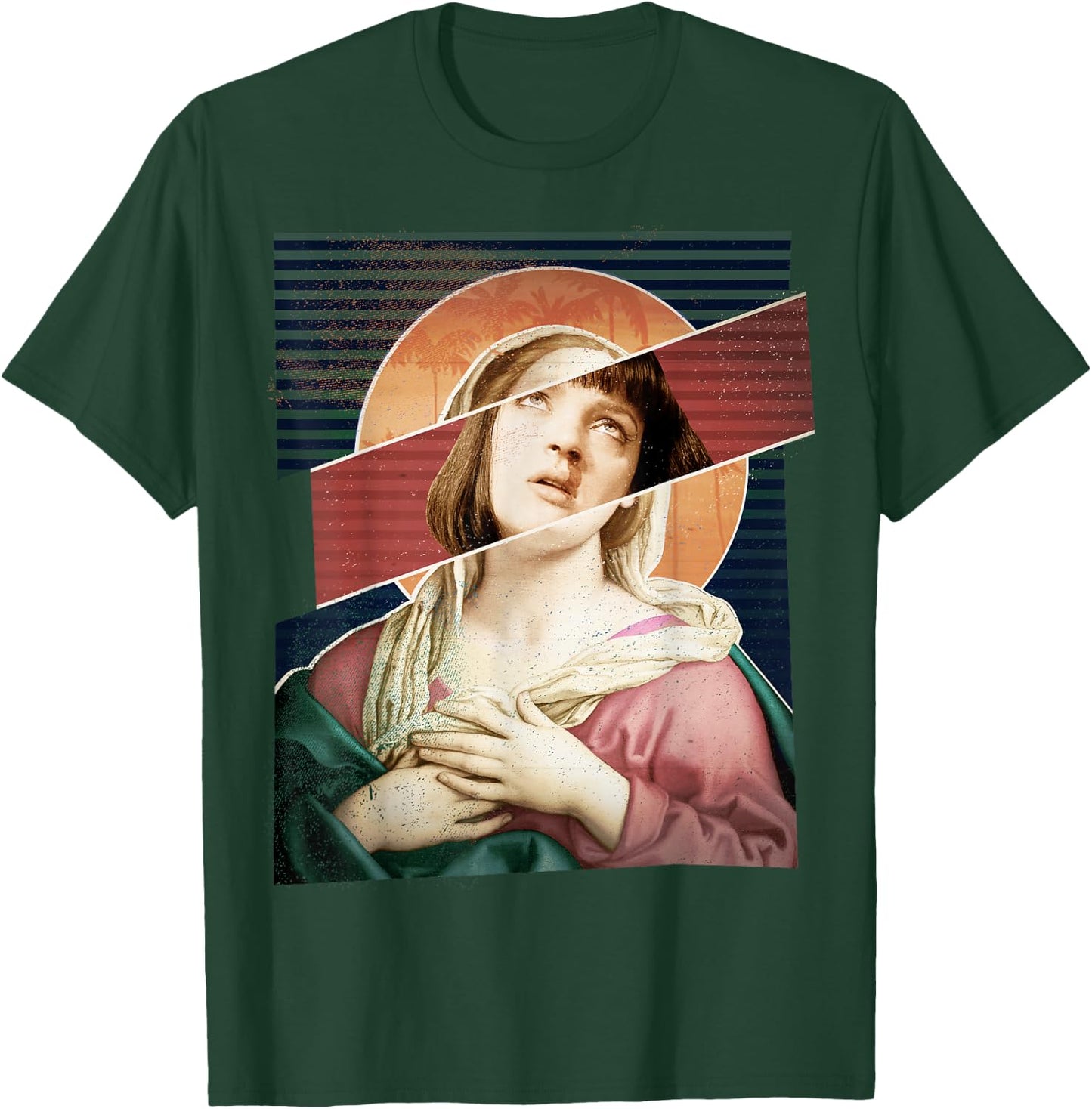 Virgin Mia Wallace Nose Bleed Overdose Icon Gift T-Shirt - T-Shirt | Forest