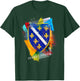 Bosnian Coat of Arms - For All Bosnian T-Shirt - T-Shirt | Forest