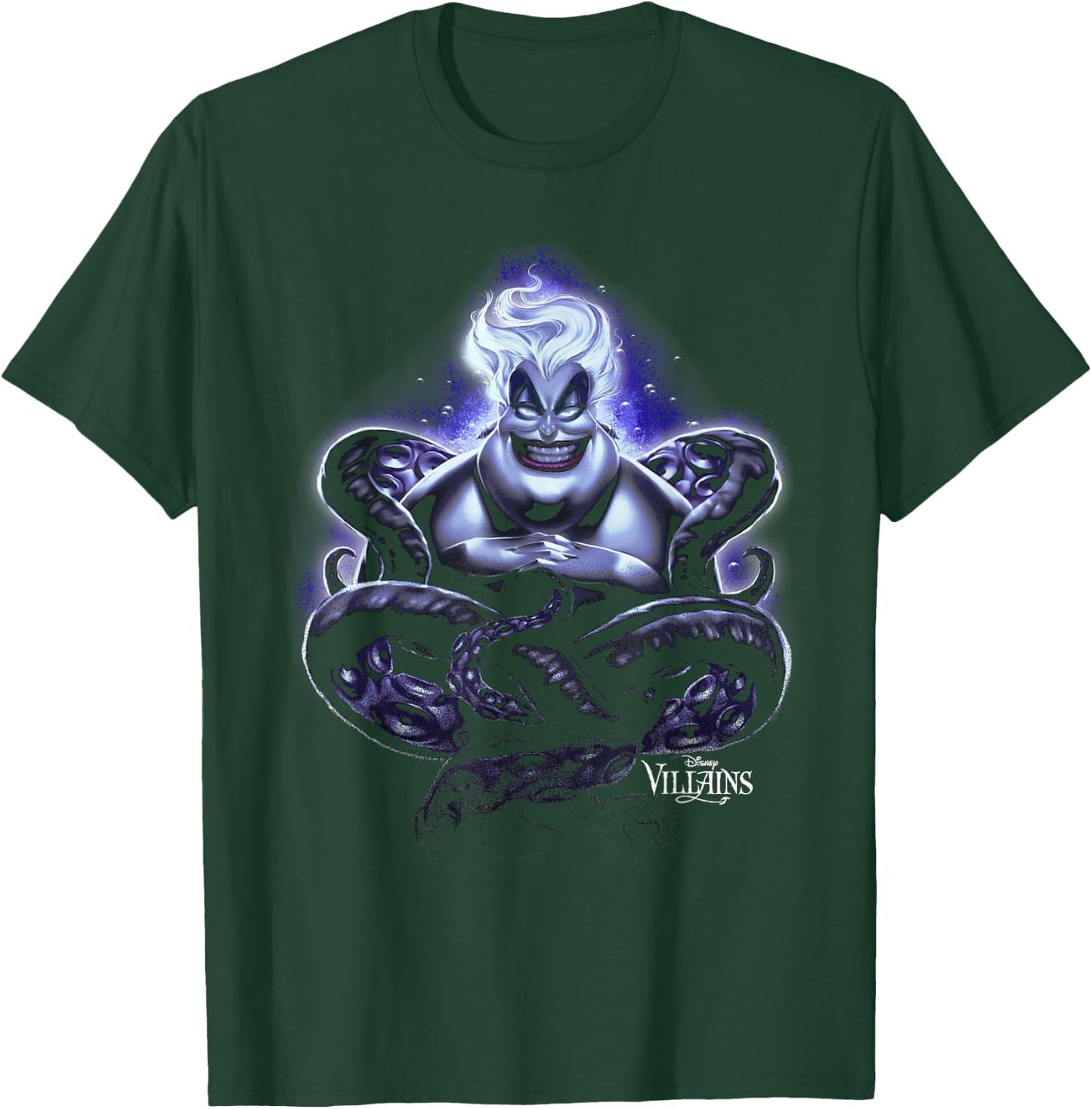 Disney Villains Ursula Dark Portrait Small T-Shirt - T-Shirt | Forest