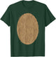 Deer Bear Fuzzy Hairy Belly Costume T-Shirt - T-Shirt | Forest