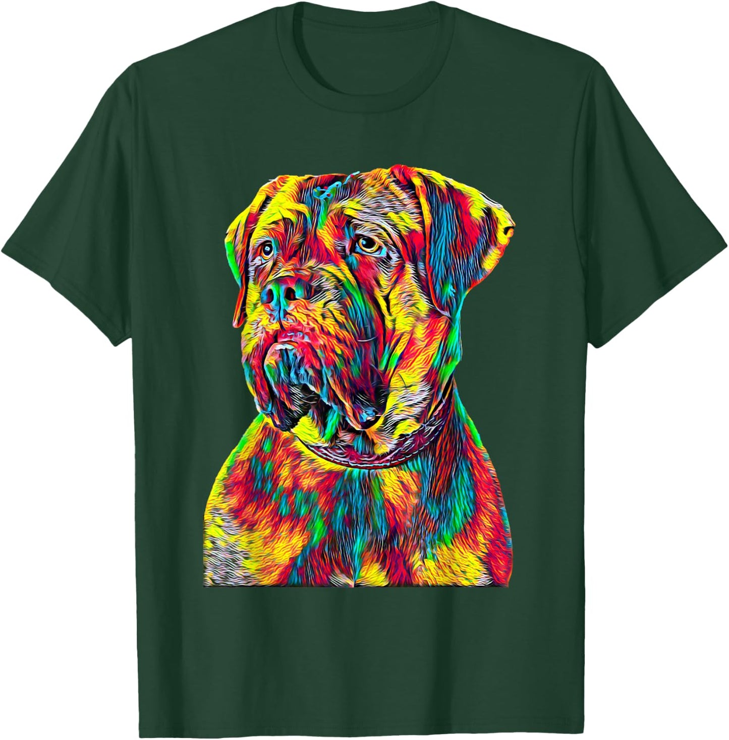 French Mastiff Dog T-Shirt - T-Shirt | Forest