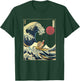 Turkey Kanagawa Wave Funny Surf Animal T-Shirt - T-Shirt | Forest