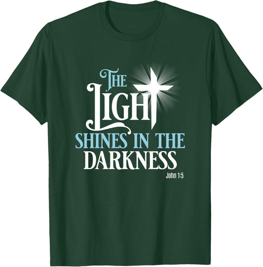 God Bible Verse Faith for Religious Women Religious Men T-Shirt - T-Shirt | Forest