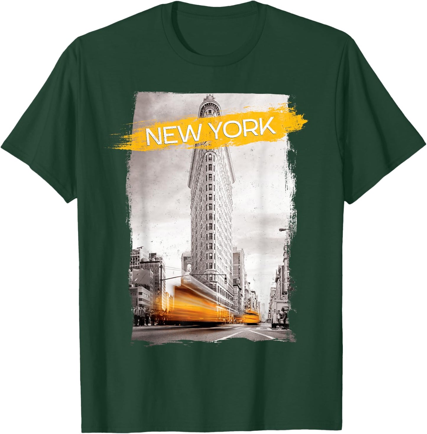 New York City, NYC Yellow Taxi Cab Classic T-Shirt - T-Shirt | Forest
