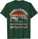 Vintage Camel Towing Humor Tow Truck T-Shirt - T-Shirt | Forest