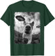 American Bull Terrier Dog UFO Alien Extraterrestrial Selfie T-Shirt - T-Shirt | Forest