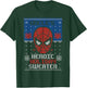 Marvel Spider-Man Uncle's Heroic Holiday Christmas T-Shirt - T-Shirt | Forest