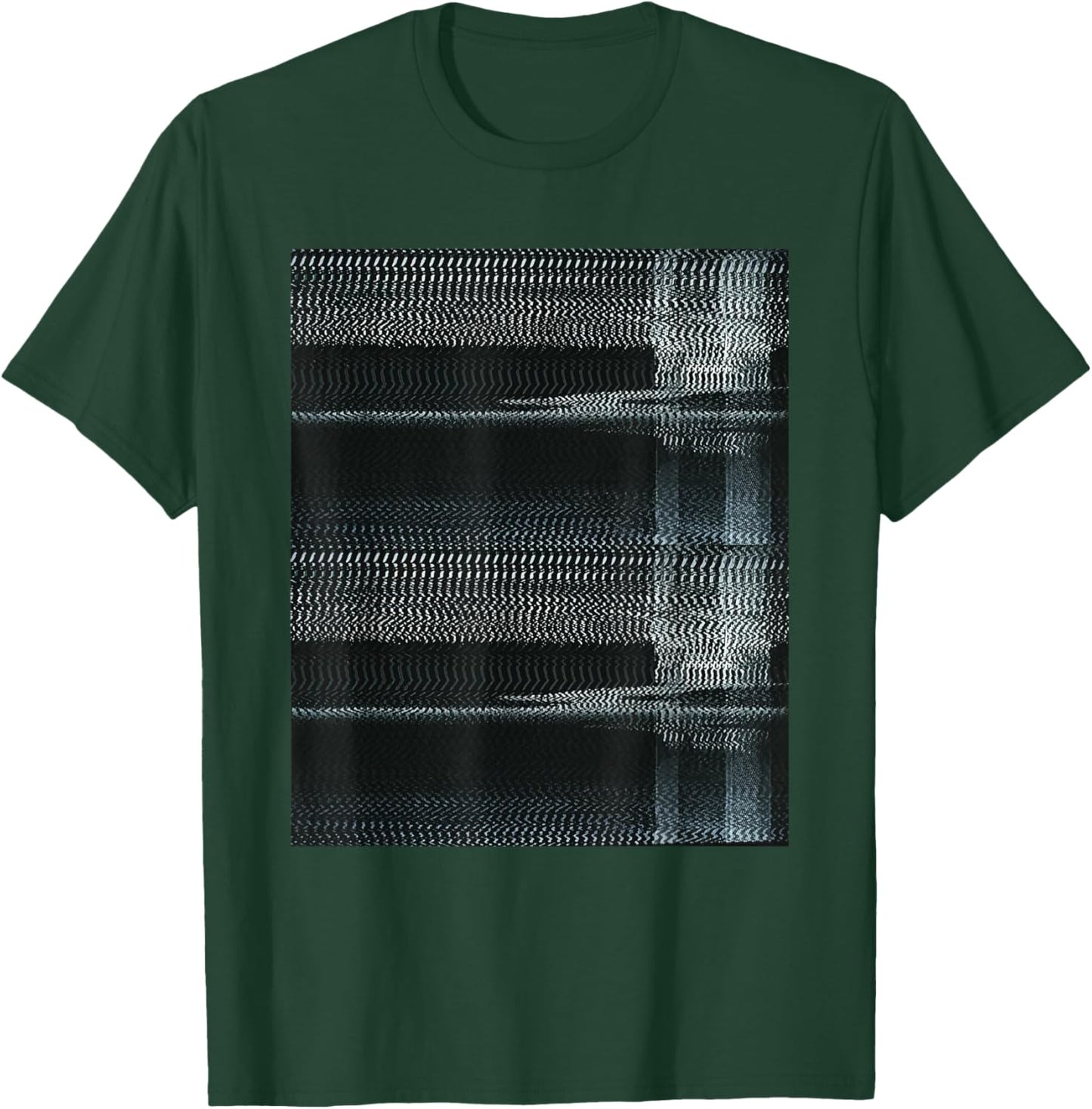 Retro TV Static Funny Vintage Halloween Costume T-Shirt - T-Shirt | Forest