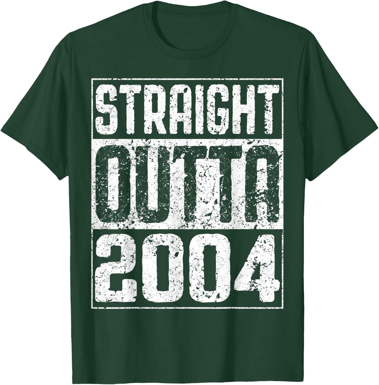 Straight Outta 2004 20th Birthday Shirt T-Shirt - T-Shirt | Forest