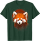 Cute Red Panda Sunset T-Shirt - T-Shirt | Forest