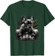 French Bulldog | Race Racing Car Formula Funny Dog Mechanic Men Women T-Shirt - T-Shirt | Forest