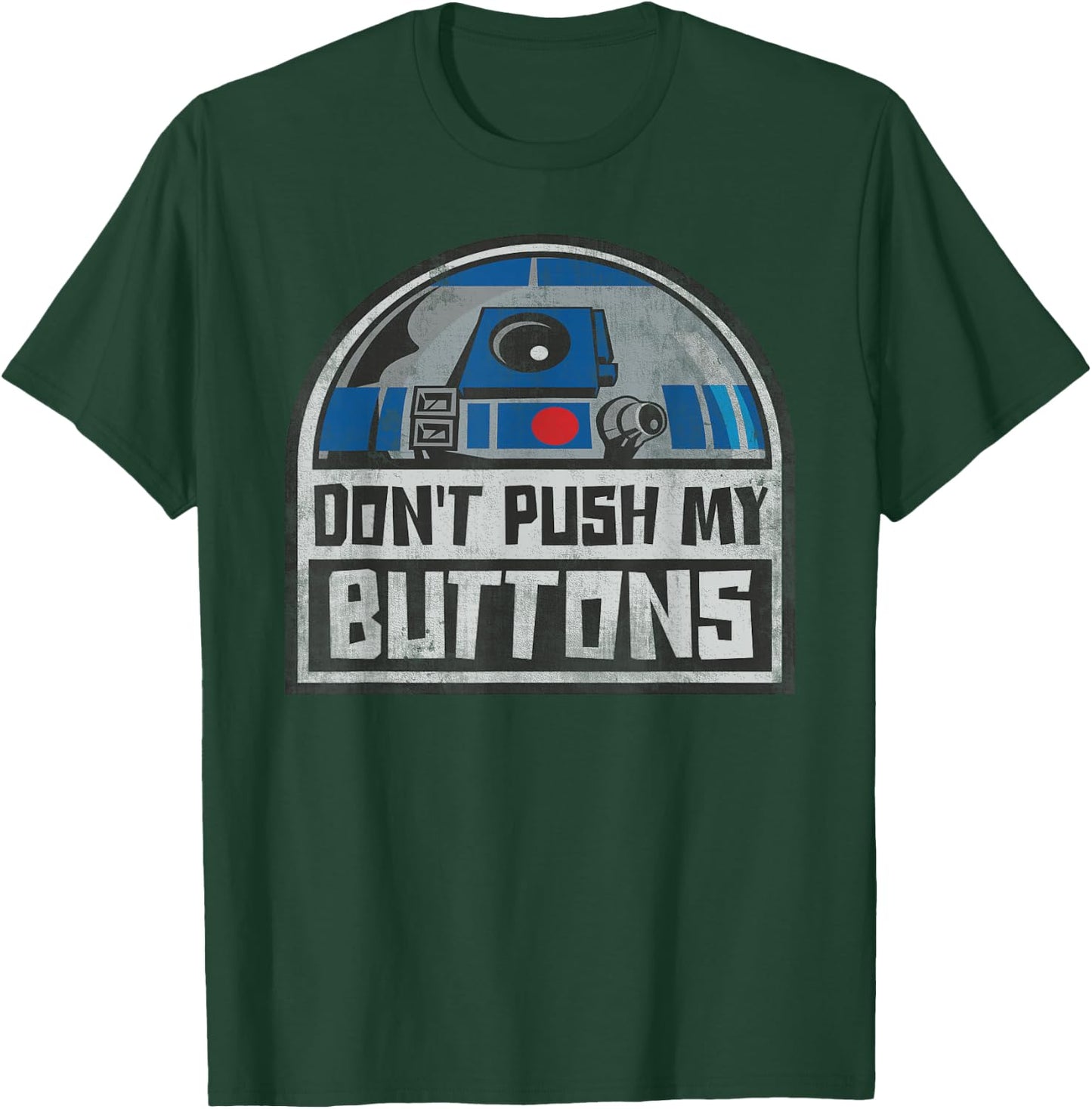 Star Wars R2-D2 Droid Don't Push My Buttons T-Shirt - T-Shirt | Forest