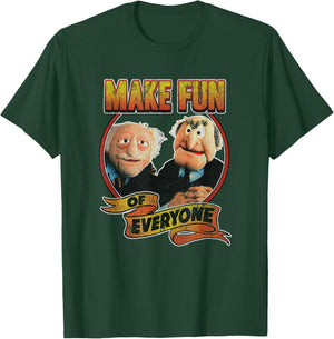 Disney The Muppets Make Fun of Statler Waldorf Vintage Shot T-Shirt - T-Shirt | Forest