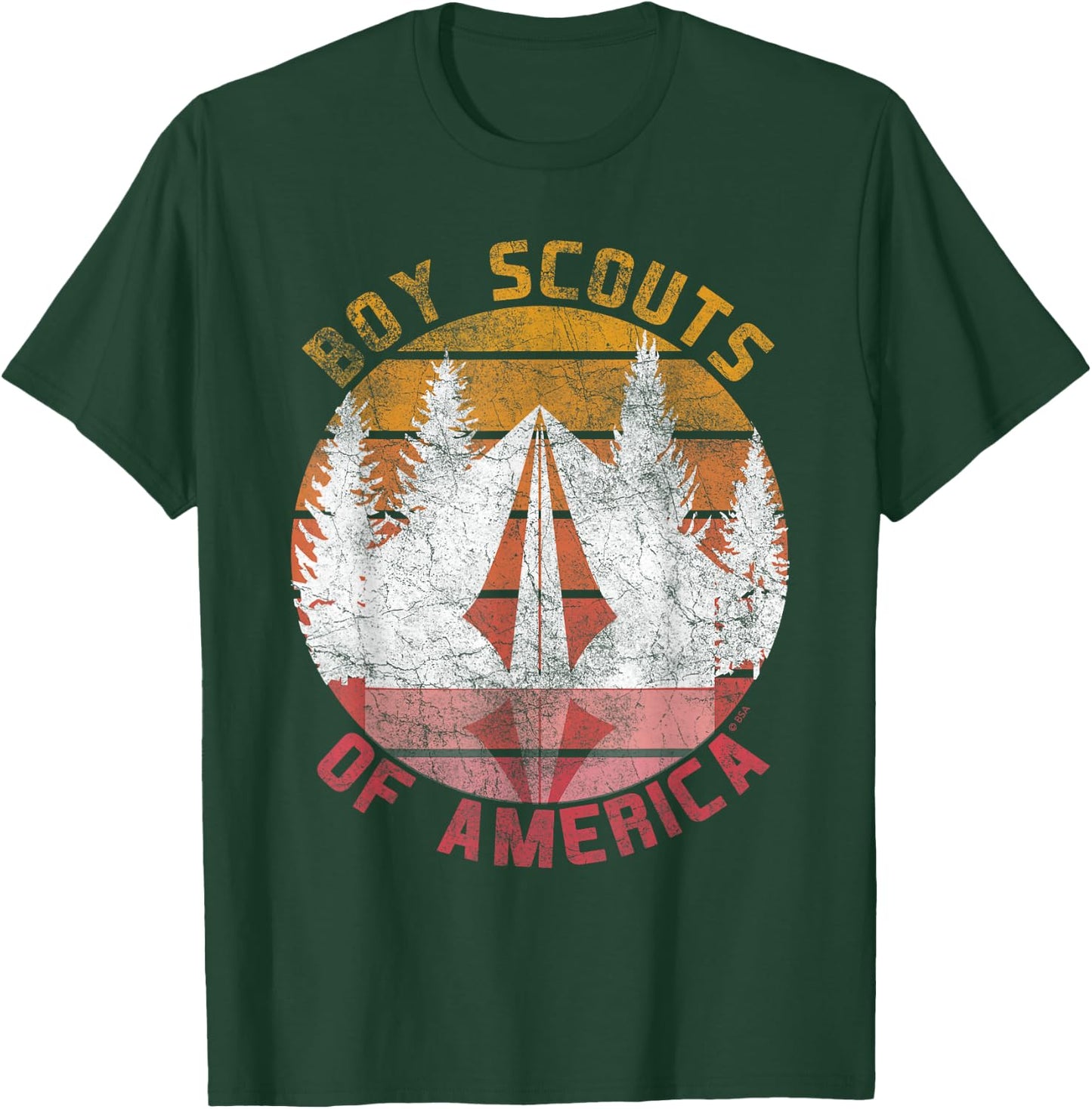 BSA Tent T-Shirt - T-Shirt | Forest