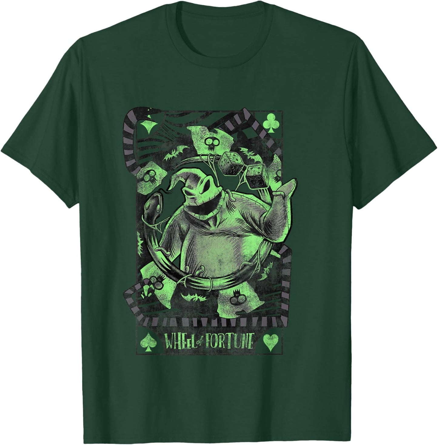 Disney The Nightmare Before Christmas Oogie Boogie Card Small T-Shirt - T-Shirt | Forest
