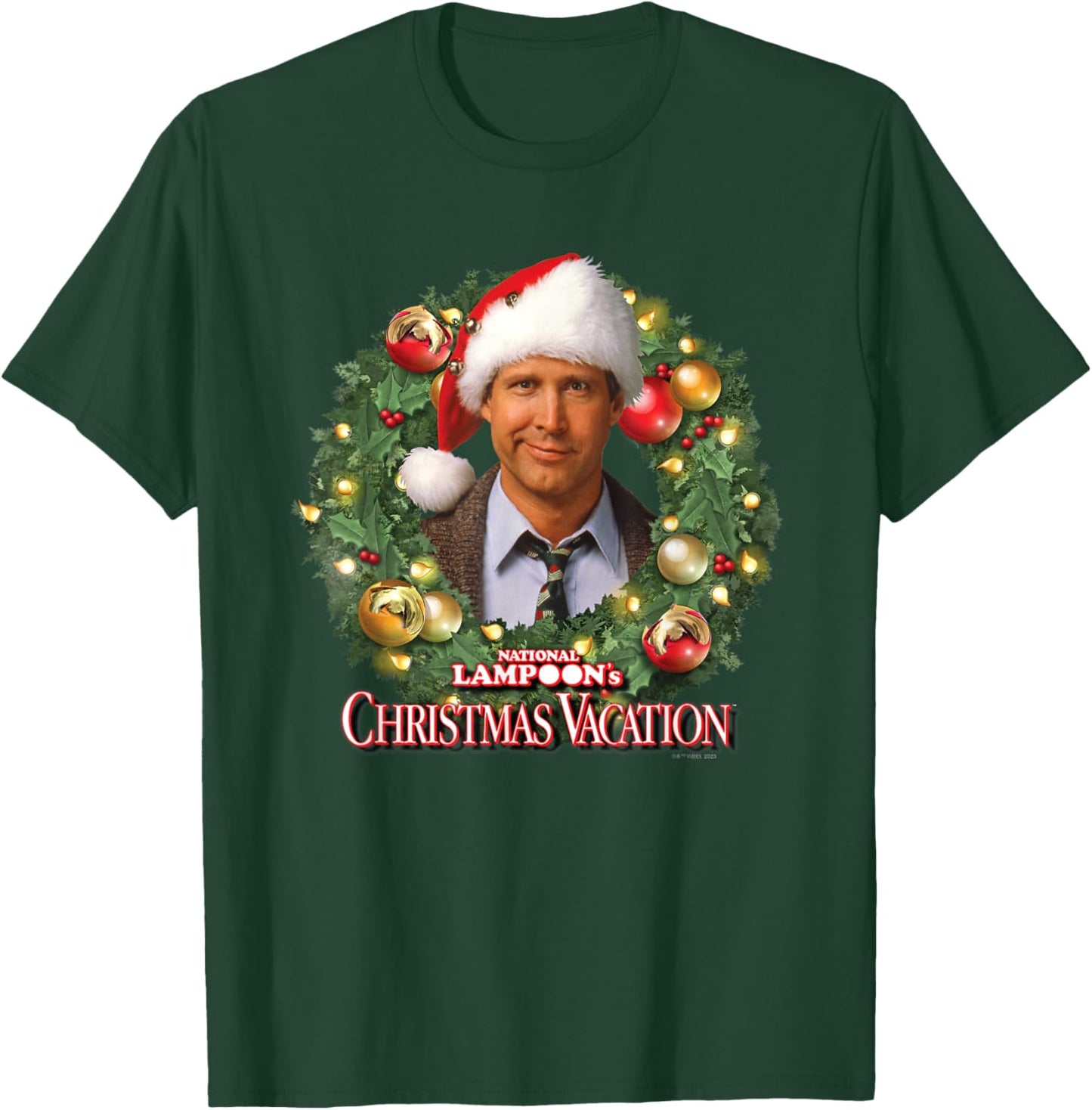 National Lampoon's Christmas Vacation - Wreath T-Shirt - T-Shirt | Forest