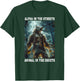 Alpha In The Streets Animal In The Sheets Cringe Alpha Wolf T-Shirt - T-Shirt | Forest