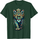 Mandala Art Cougars Cougar Mountain Lion Puma T-Shirt - T-Shirt | Forest